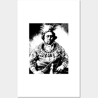 BIG BLACK BEAR-OTOE TRIBE Posters and Art